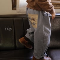 [予約] Flow Cotton Pants/ OREN by Hibyebeb