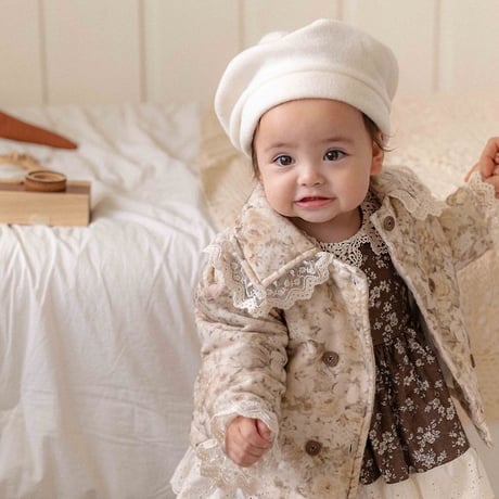 [予約] Brielle Baby Puffer Jacket OREN by Hibyebebe