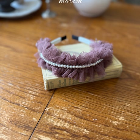 [予約] Nook Headband / marron