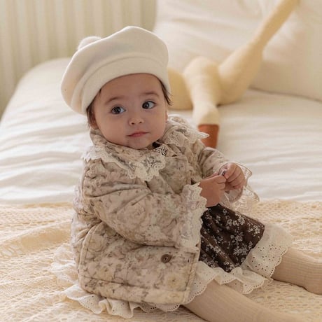 [予約] Brielle Baby Puffer Jacket OREN by Hibyebebe