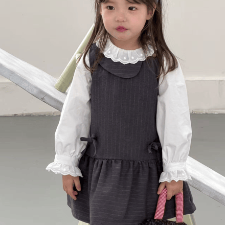 [予約] French white blouse/ aiai