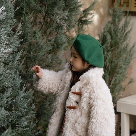 [予約] Wool Beret Kids/ OREN by Hibyebebe
