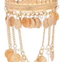[予約] Golden Mirage Coin Cuff Bracelet