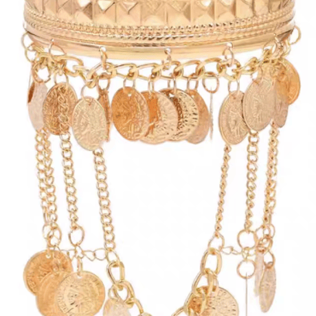 [予約] Golden Mirage Coin Cuff Bracelet