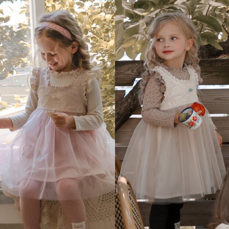 [予約] Sorbet dress/ Puella FLO