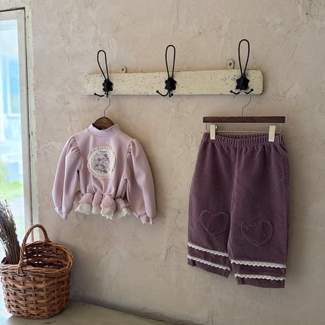 [予約] Heart Pants/ marron
