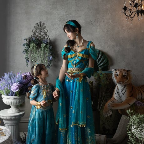 [予約] Royal Turquoise Dress (Adult)