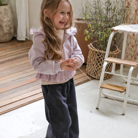[予約] Cha-Cha Denim Pants / Puella FLO