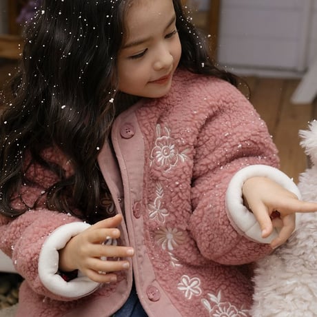 [予約] Lavinia Dumble Fleece Jacket/ OREN by Hibyebebe