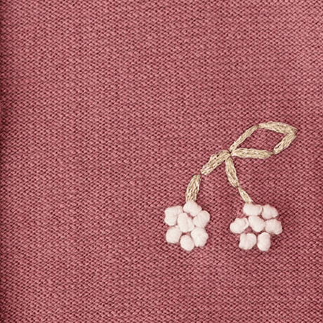 [予約] Petit Cherry Knit Cardigan