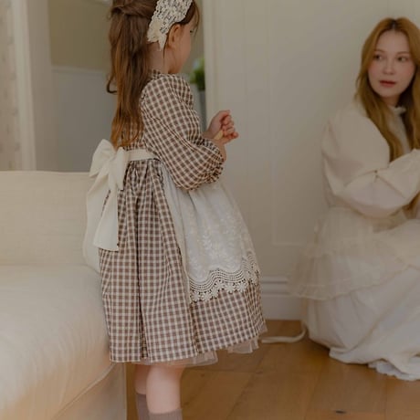 [予約] Cocobell Apron One-piece/ OREN by Hibyebebe