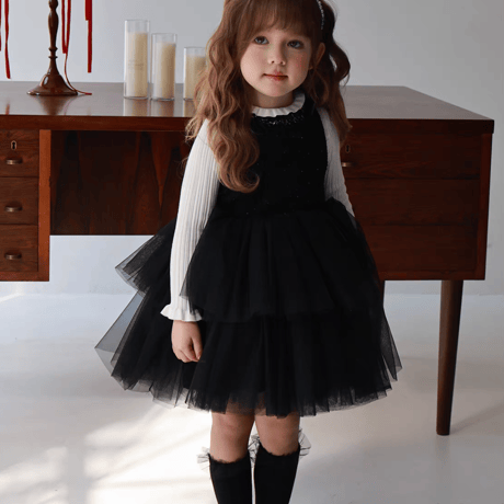 [予約] Fine Frill Rib Top