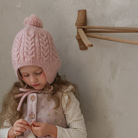 [予約] Bonibam knit hat /  Puella FLO