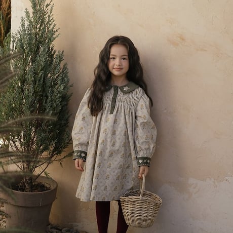 [予約] Camilla Colorblock Dress/ OREN by Hibyebebe