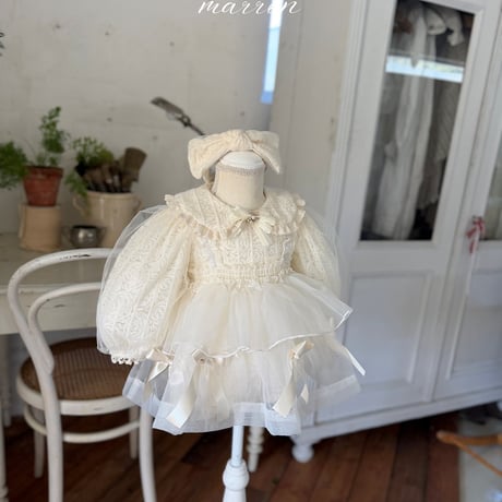 [予約] Candy Apron/ marron