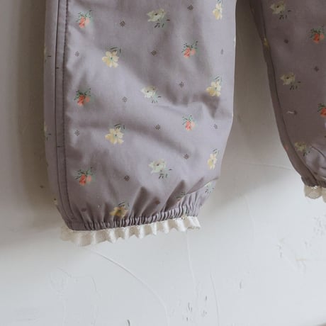 [予約] Lulu quilted pants /  Puella FLO