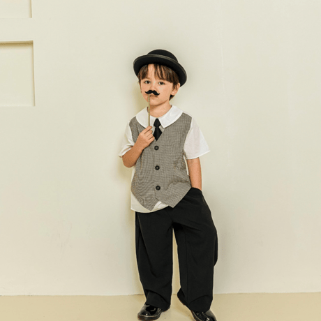[予約] Little Chaplin Set up (boy)/ Mini Recipe