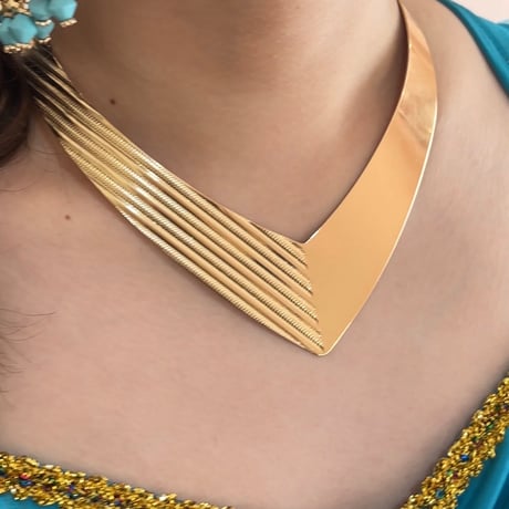 [予約] Golden Dune Collar Necklace