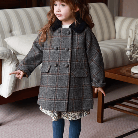 [予約] Heritage Grey Check Coat