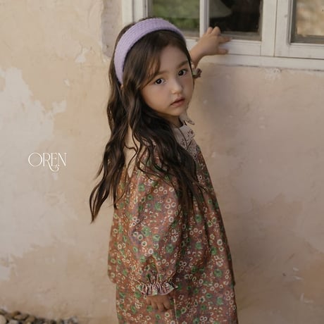 [予約] Lavinia Knit Headband/ OREN by Hibyebebe