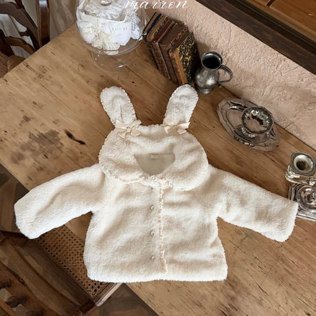 [予約] Rabbit jacket/ marron