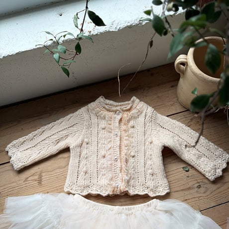 [予約] Elle Knit Cardigan/ marron