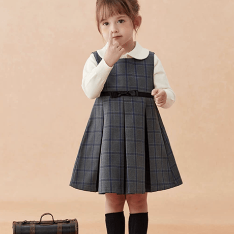 [予約] Classic Academy Check Dress