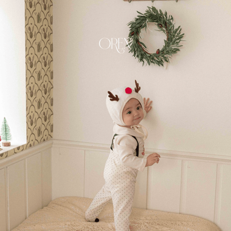 [予約] Ange Blanc Footed Leggings (bebe)/ OREN by Hibyebebe