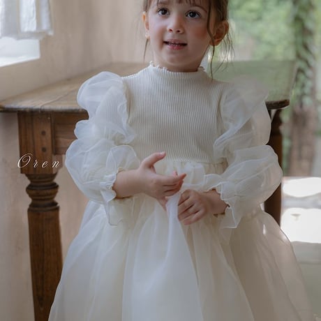 [予約] Severin Organza Dress / OREN by Hibyebebe