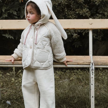 [予約] Noel quilted jumper/ Puella FLO