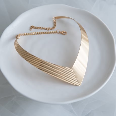 [予約] Golden Dune Collar Necklace