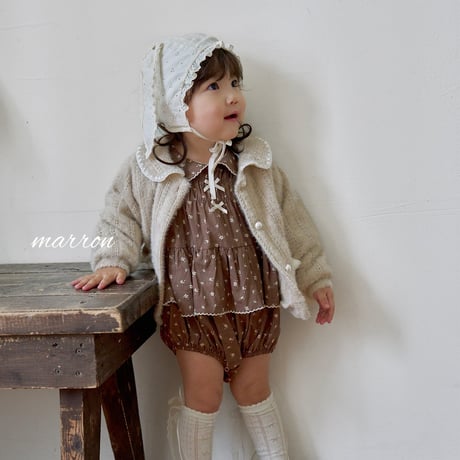 [予約] Chloe cardigan/ marron