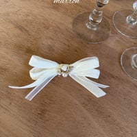 [予約] Anna Brooch/ marron
