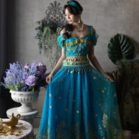 [予約] Royal Turquoise Dress (Adult)