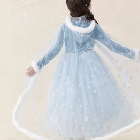 [予約] Ice Palace Princess Dress + Cape SET