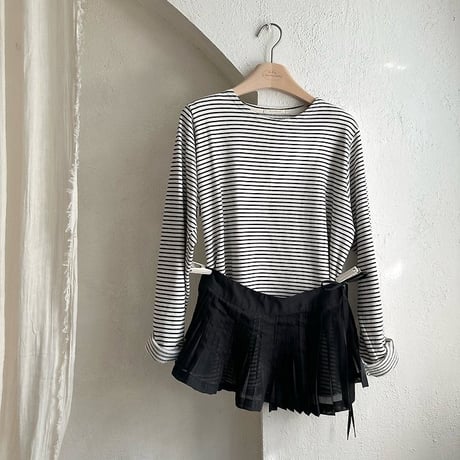 [予約] Layered Pleated Apron (Adult) / Monbebe