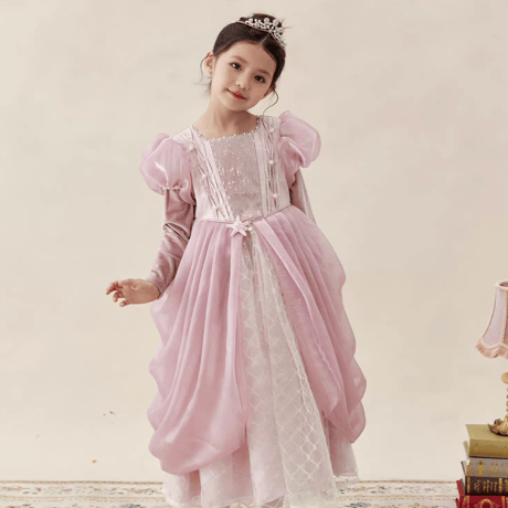 [予約] Coral Pearl Princess Dress (&pin SET)