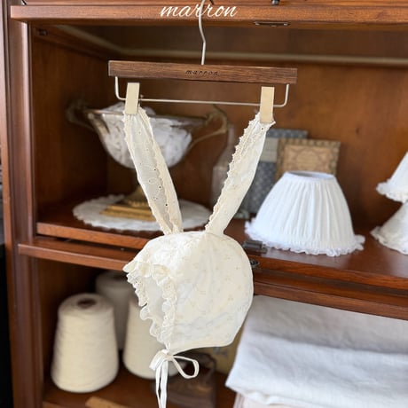 [予約] Rabbit bonnet/ marron