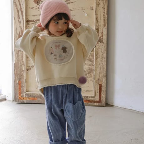 [予約] Cream coco hat/  Puella FLO