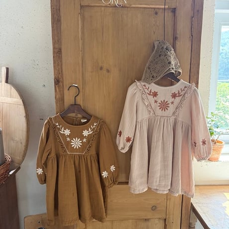 [予約] Dore Fleur dress/ OREN by Hibyebebe