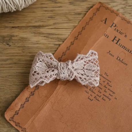 [予約] Belle ribbon hairpin/  Puella FLO