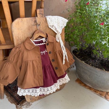 [予約] Bonbon Jacket/ marron