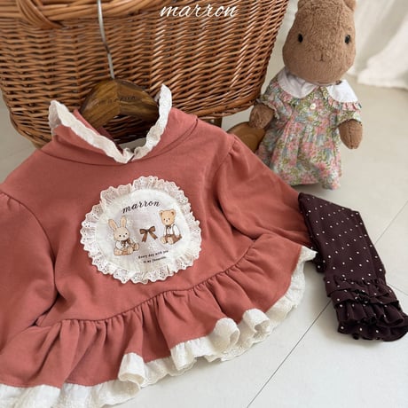 [予約] Toto Hoodie/ marron