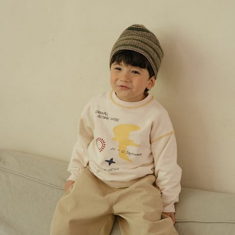 [予約] Flow Cotton Pants/ OREN by Hibyebeb