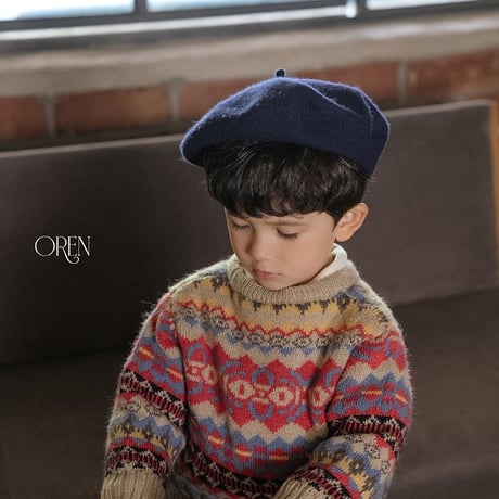 [予約] Wool beret/ OREN by Hibyebebe