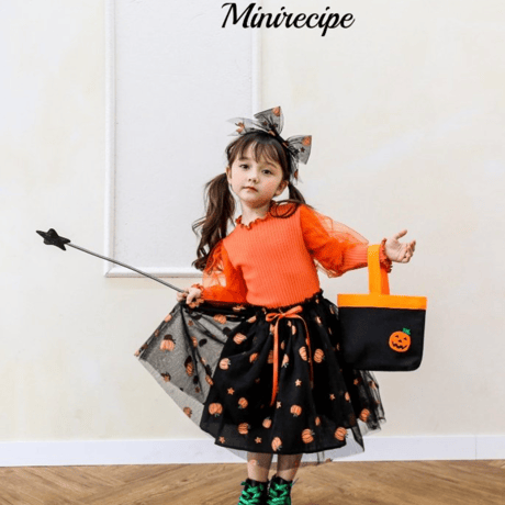 [予約] Pumpkin Ribbon Headband/ Mini Recipe