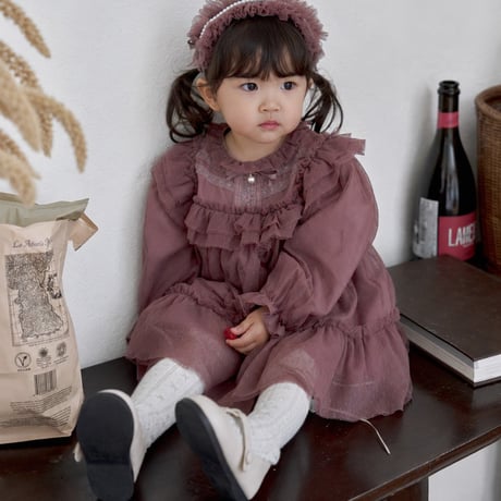 [予約] Nook Dress / marron