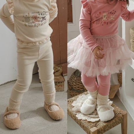 [予約] Titi leggings /  Puella FLO