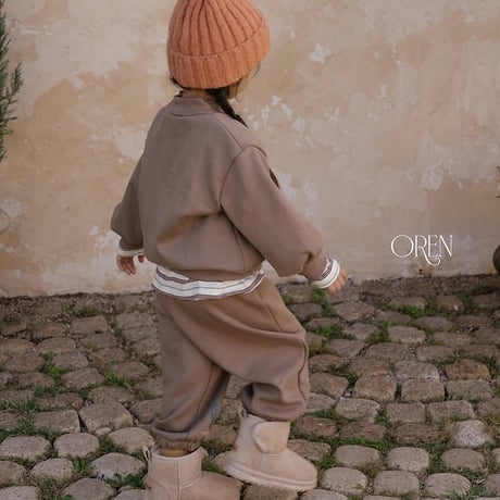 [予約] Romi Garden Fleece-Lined Setup/ OREN by Hibyebebe