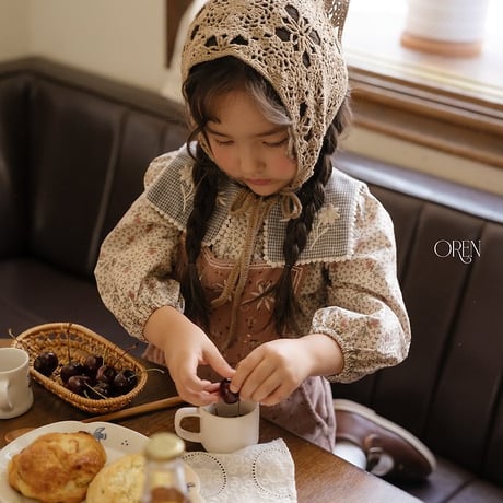 [予約] Rosetta Blouse/ OREN by Hibyebebe